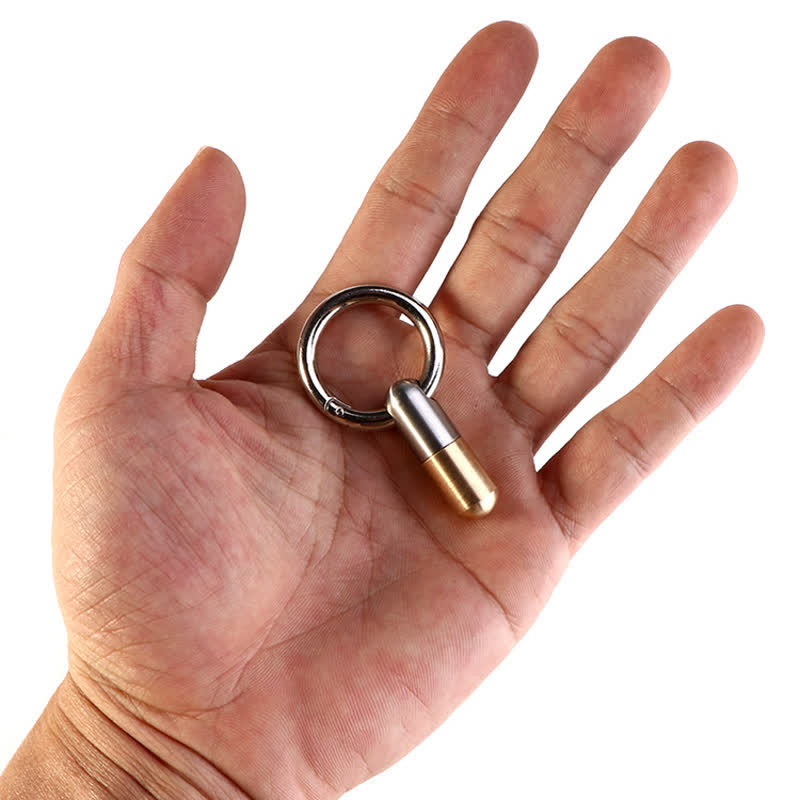 Mini Capsule Pocket Unpacking Cutter Keychain - image 7