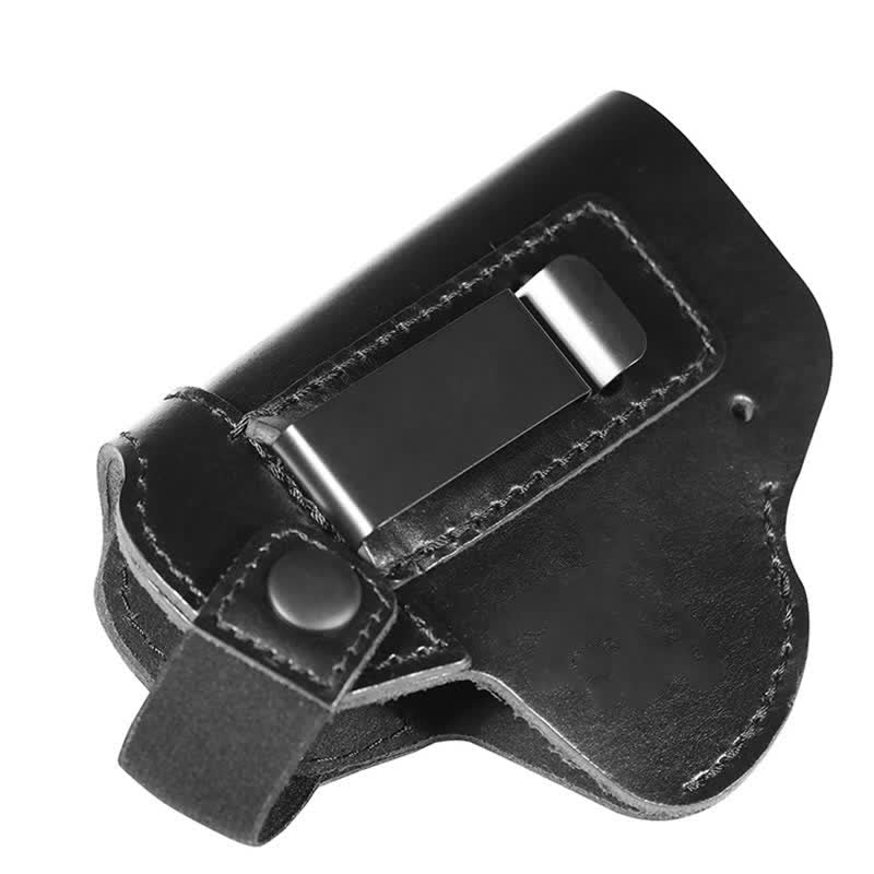 Leather Holster Belt Clip With Retention Strap Belt Bag