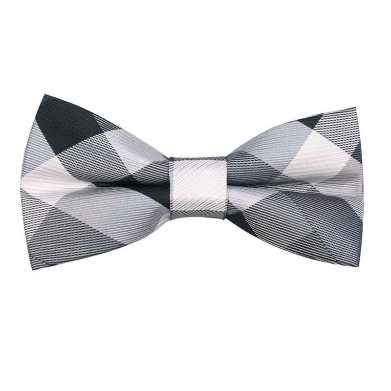 Men's Fashion Casual Modern Checked Narrow Necktie