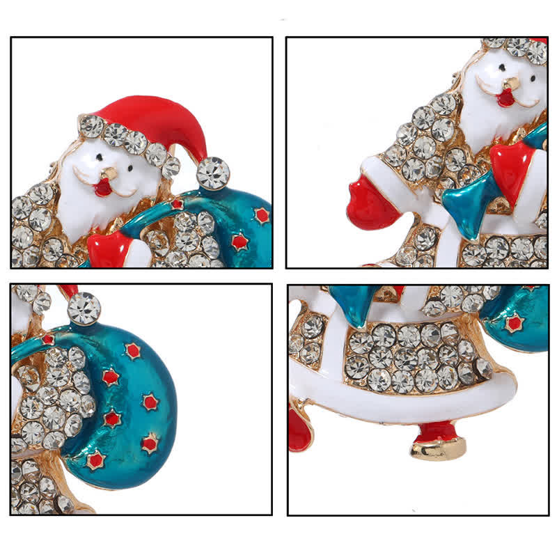 Women's Creative Glazes Christmas Collection Brooch