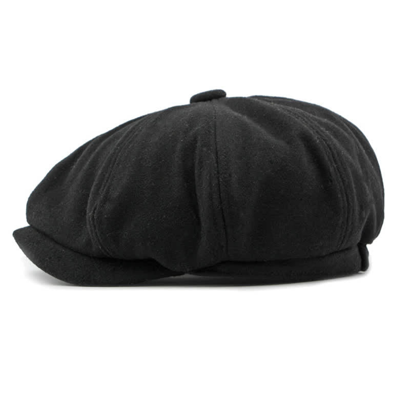 Color Matching Fashion Stitching Newsboy Beret Hat