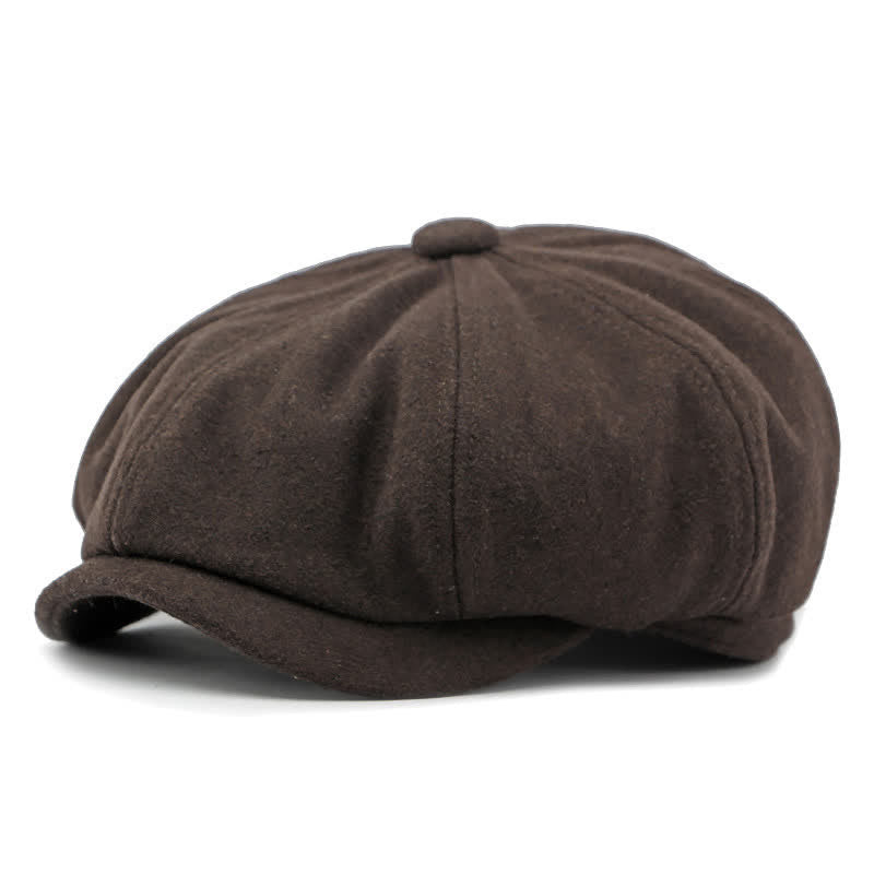 Color Matching Fashion Stitching Newsboy Beret Hat