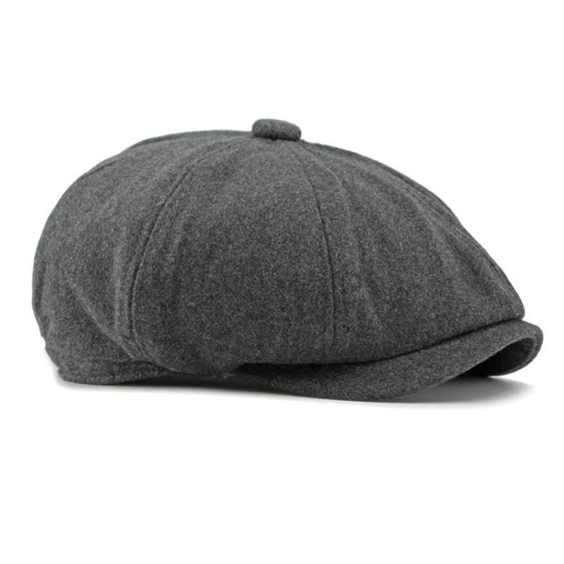 Color Matching Fashion Stitching Newsboy Beret Hat - image 16