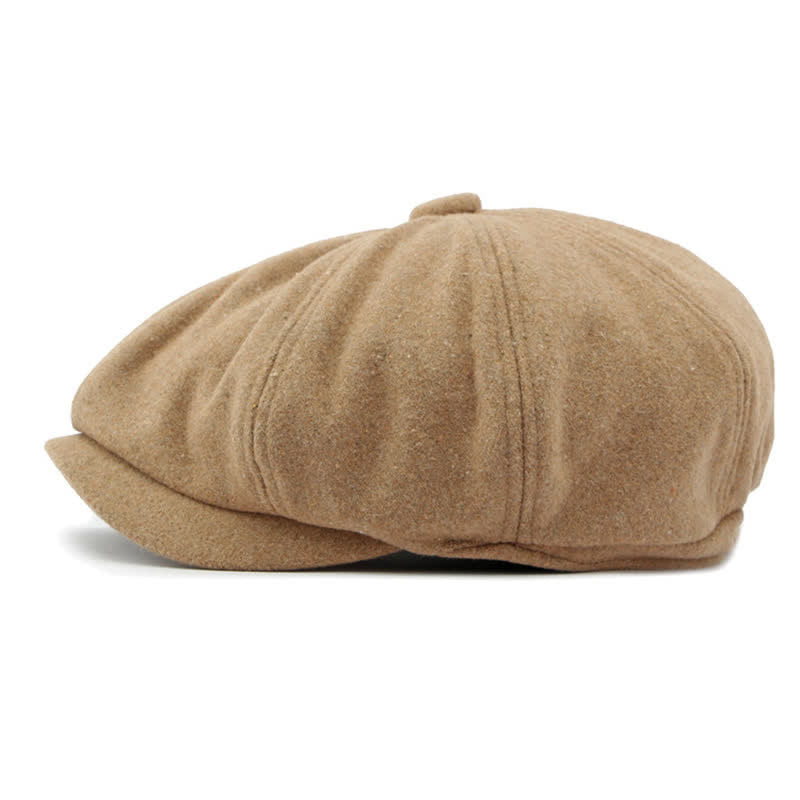 Color Matching Fashion Stitching Newsboy Beret Hat