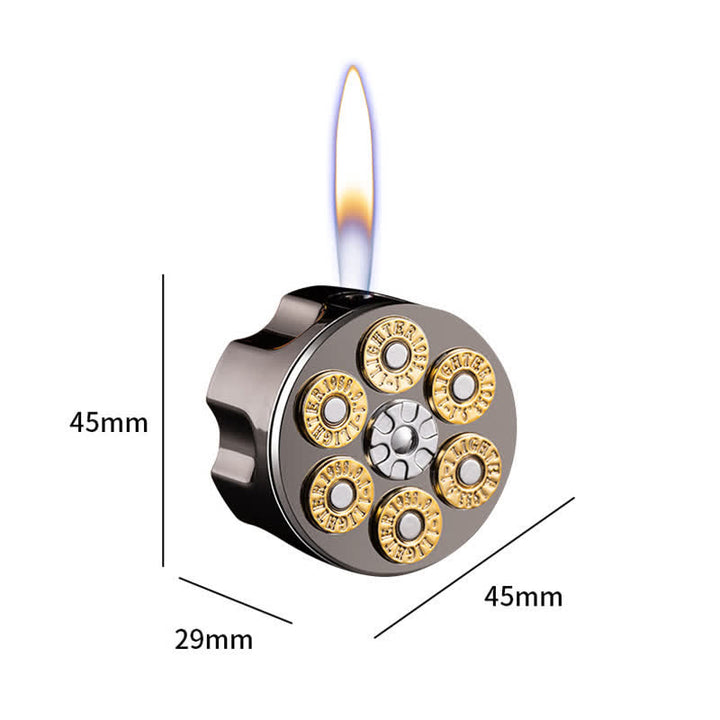 Creative Bullet Magazine Shape Refillable Butane Lighter