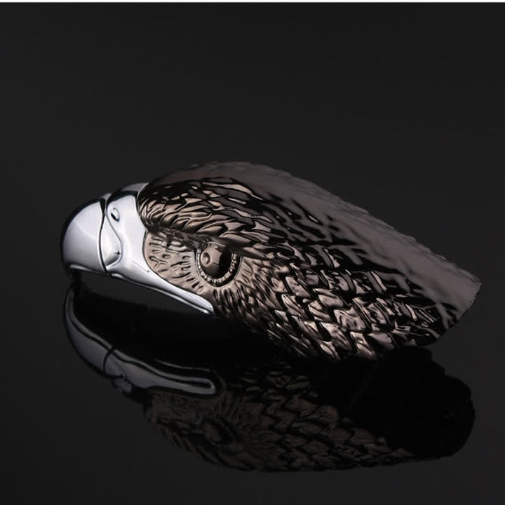 Creative Eagle Head Shaped Refillable Butane Lighter