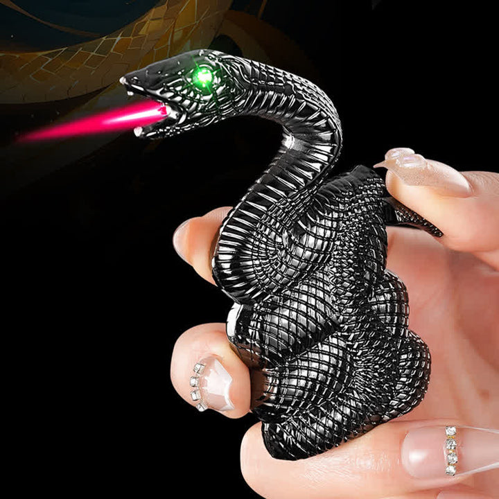 Coiled Snake Creative Shape Refillable Butane Lighter