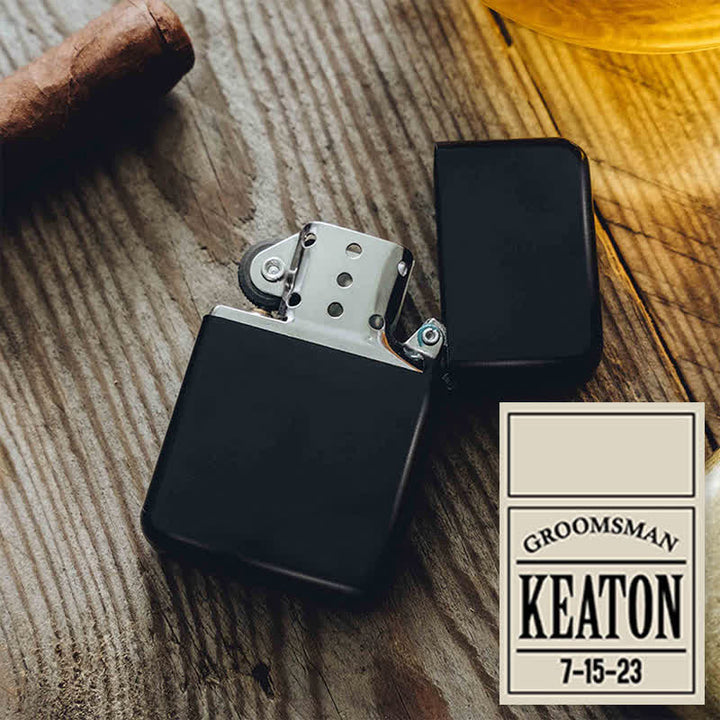 Unique Personalized Custom Refillable Kerosene Lighter