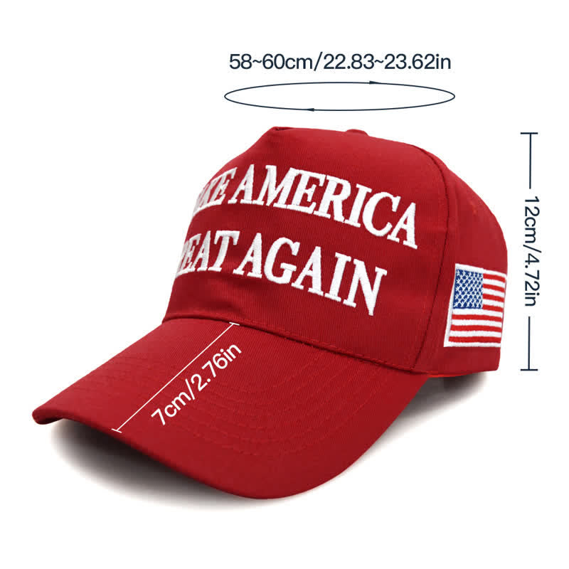 MAKE AMERICA GREAT AGAIN Embroidered Baseball Cap