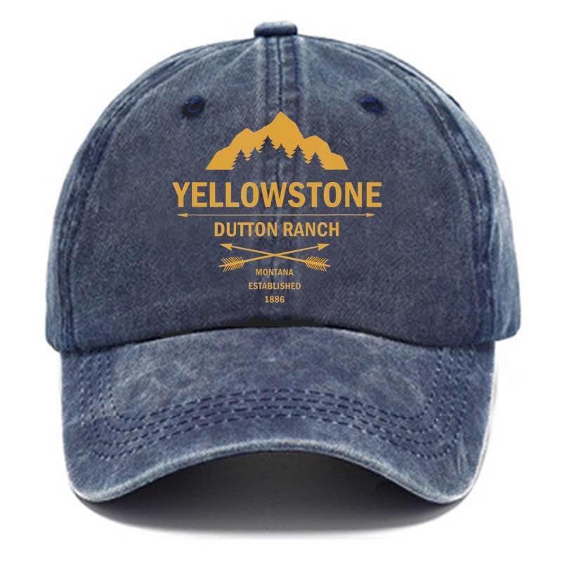 Dutton Ranch Yellowstone Washed Cotton Baseball Cap