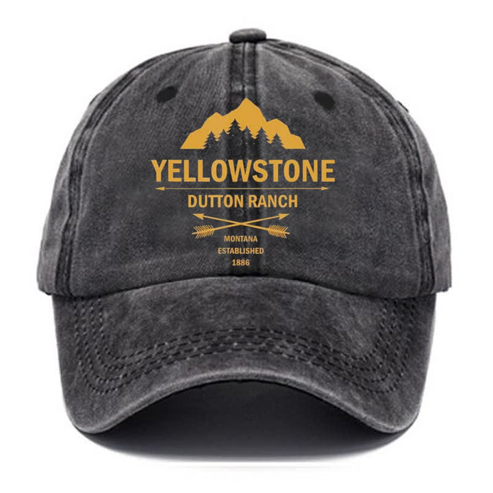 Dutton Ranch Yellowstone Washed Cotton Baseball Cap