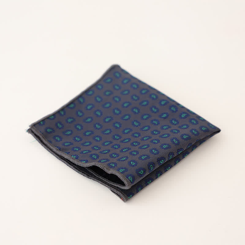 Men's Wonderful Striped Polka Dots Pocket Square