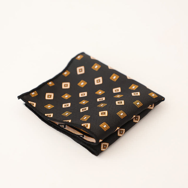 Men's Wonderful Striped Polka Dots Pocket Square