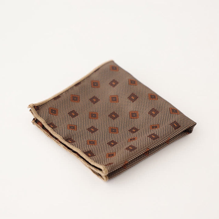 Men's Wonderful Striped Polka Dots Pocket Square