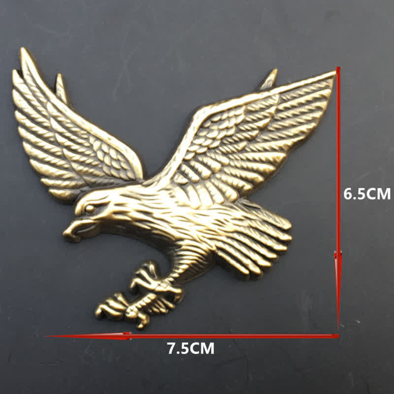 Flying Eagle Metal Sticker Car Badge