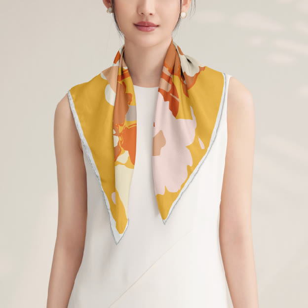 Women's The Truth About Spring Silk Thin Scarf