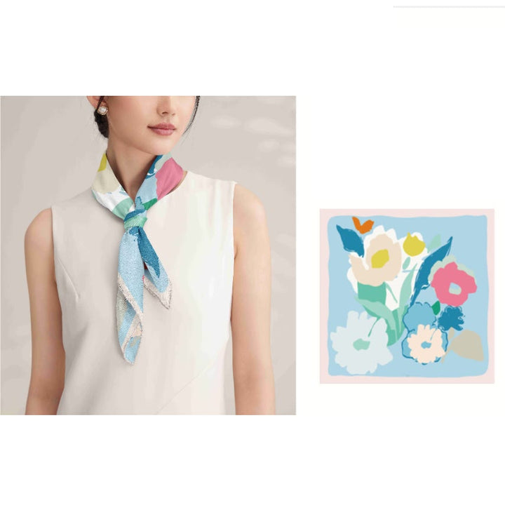 Women's The Truth About Spring Silk Thin Scarf