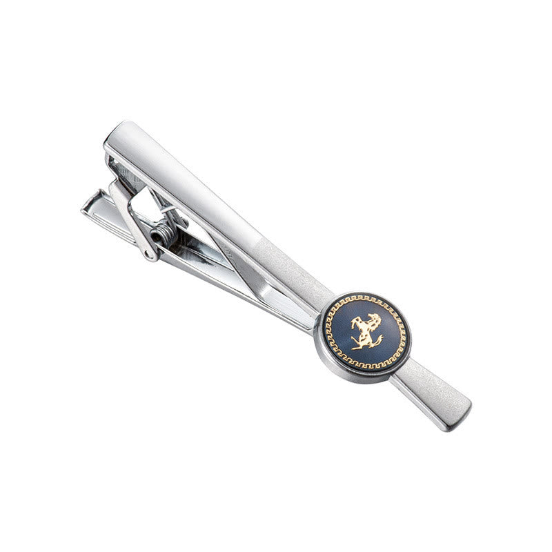 Running Horse Tie Bar Cufflinks Set For Wedding Suit - Tie Bar - image 7