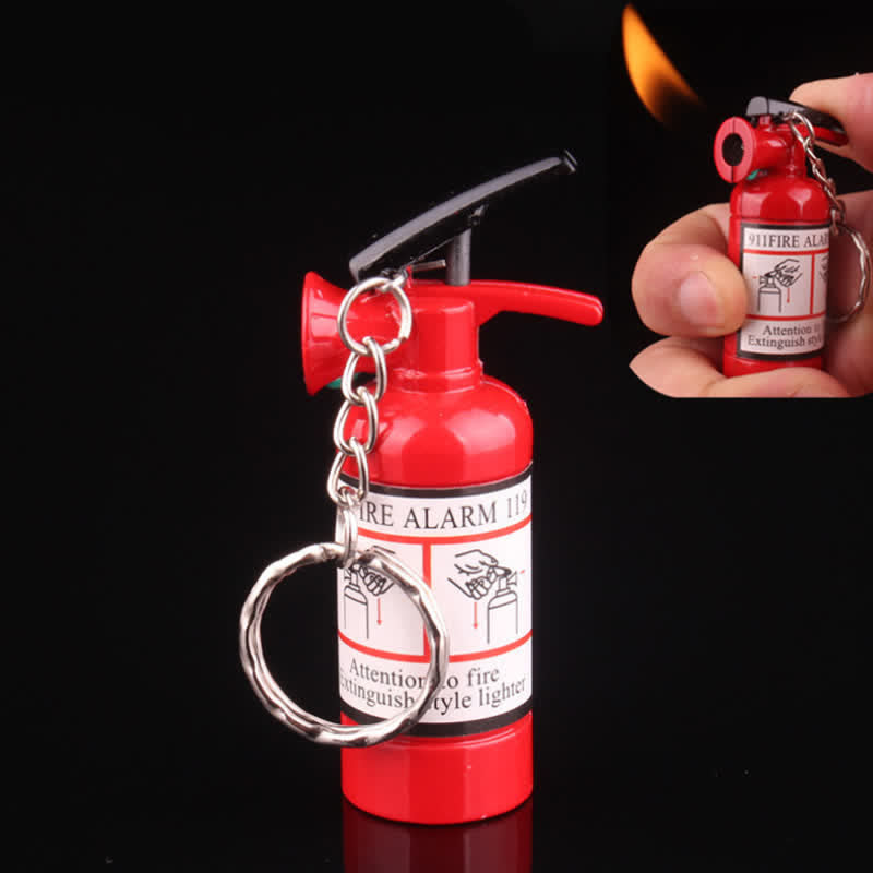 Creative Innovative Shape Mini Metal Butane Lighter - Extinguisher - image 24