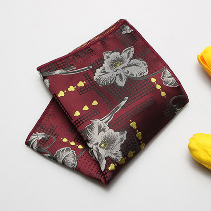 Men's Multiple Style Gentleman Suit Pocket Square