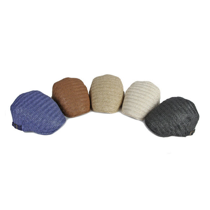 Summer Sunshade Weave Beret Cap - image 2