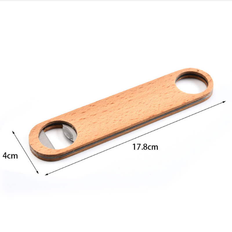 Groomsmen Gift Custom Carving Wood Bottle Opener - image 5