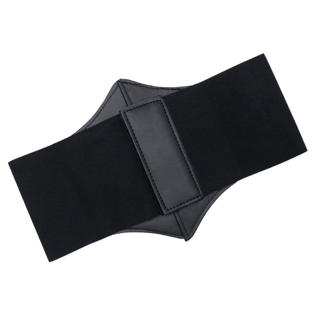 Black Women's Stylish Buckle & Strap Corset Belt - image 7