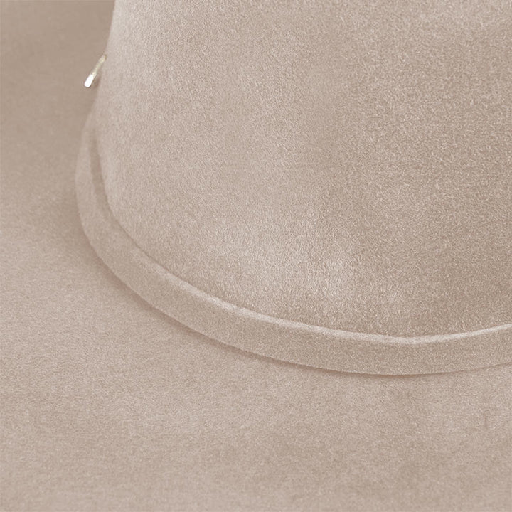 Customizable Text Solid Color Cowboy Hat With Belt - image 8