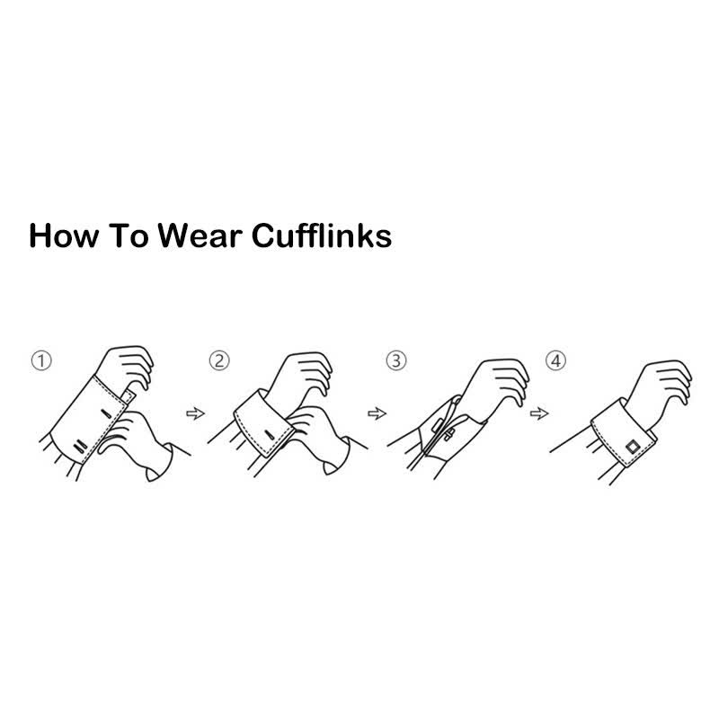 Men's Square Mechanical Art Steampunk Gears Cufflinks - image 2