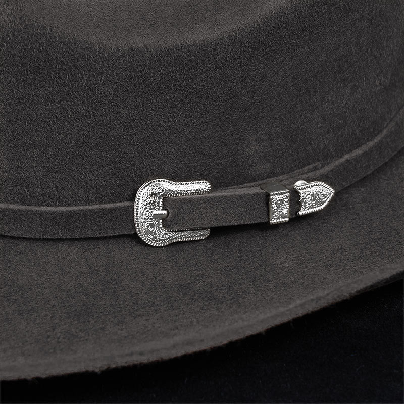 Custom Your Pattern & Text Solid Color Cowboy Hat - image 7