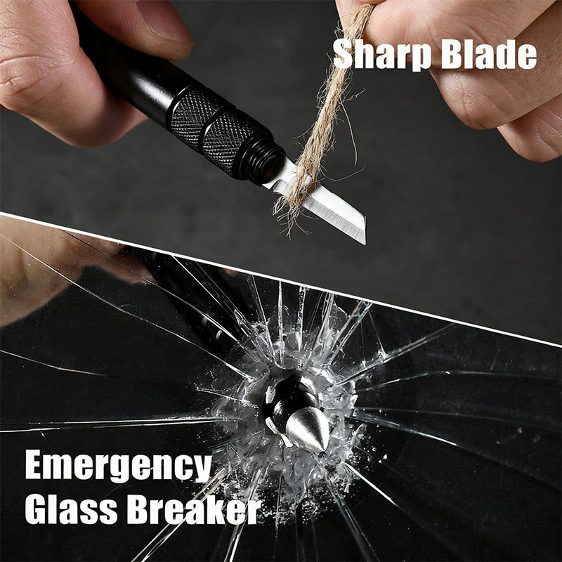 Outdoor Self-Protection Window-Breaker Small Knife Tactical Pen - image 1