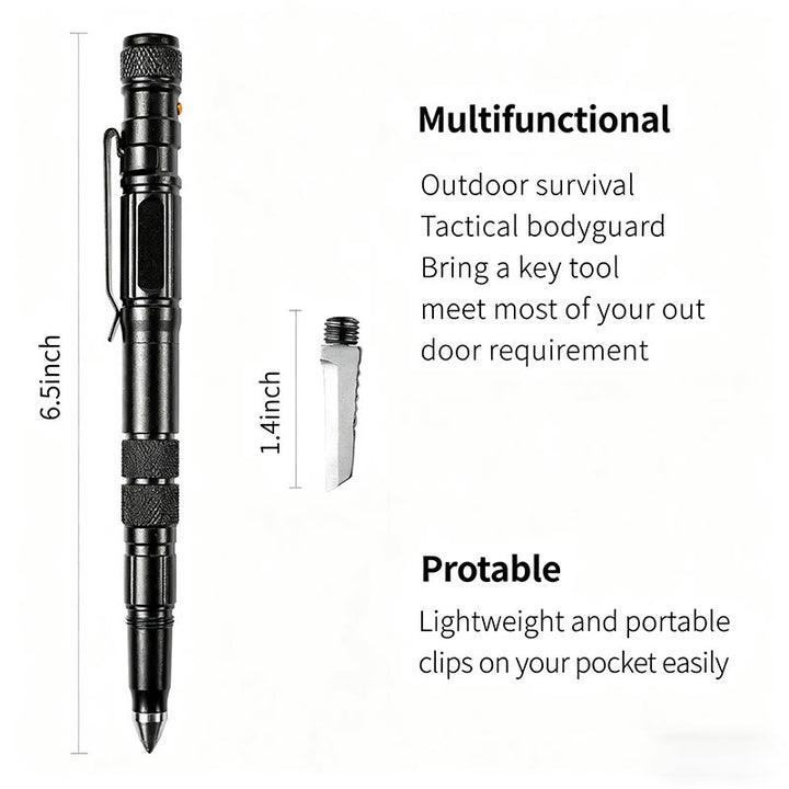 Outdoor Self-Protection Window-Breaker Small Knife Tactical Pen - image 4