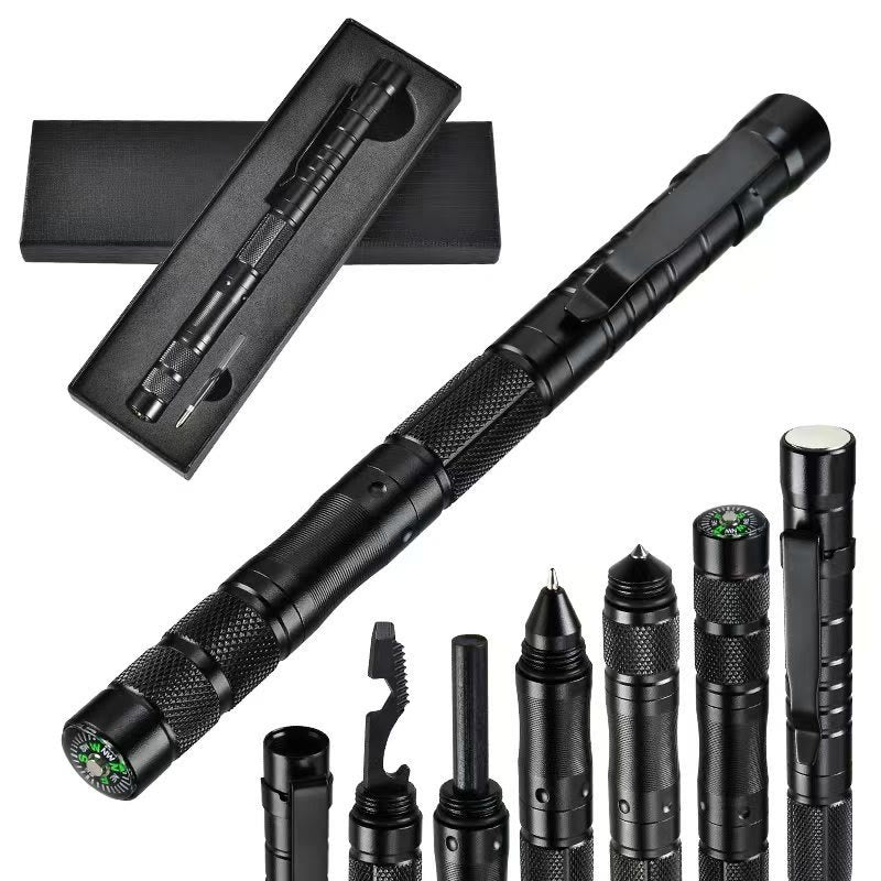 Multi-Functional Ignition Stick Compass Survival EDC Tactical Pen – uk ...