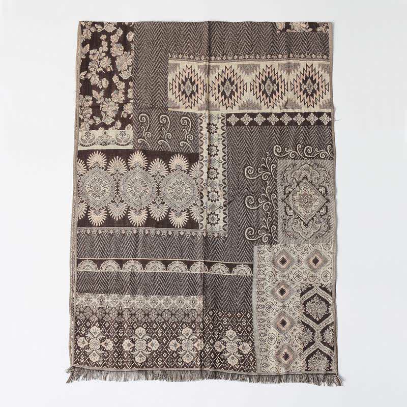 Ethnic Style Pattern Casual Scarf With Delicate Fringe - image 10