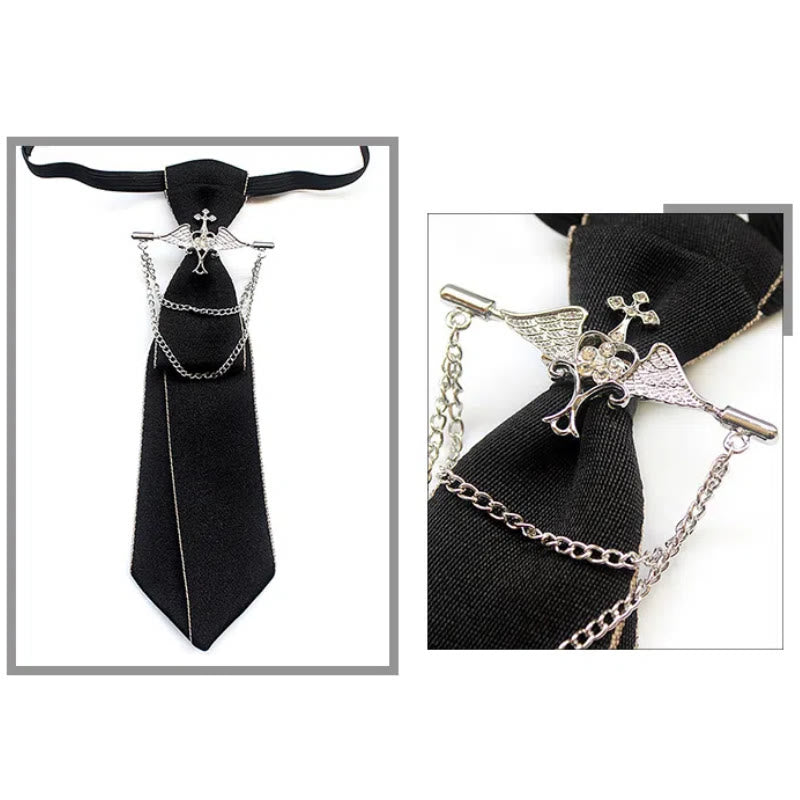 Angel Pre-tied Unisex Necktie With Adjustable Band - image 3