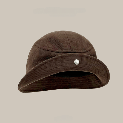 Keep Warm Brown Winter Flip Brim Fisherman Hat - Brown - Adjustable (About 21 5/8"-23 1/4") - image 0