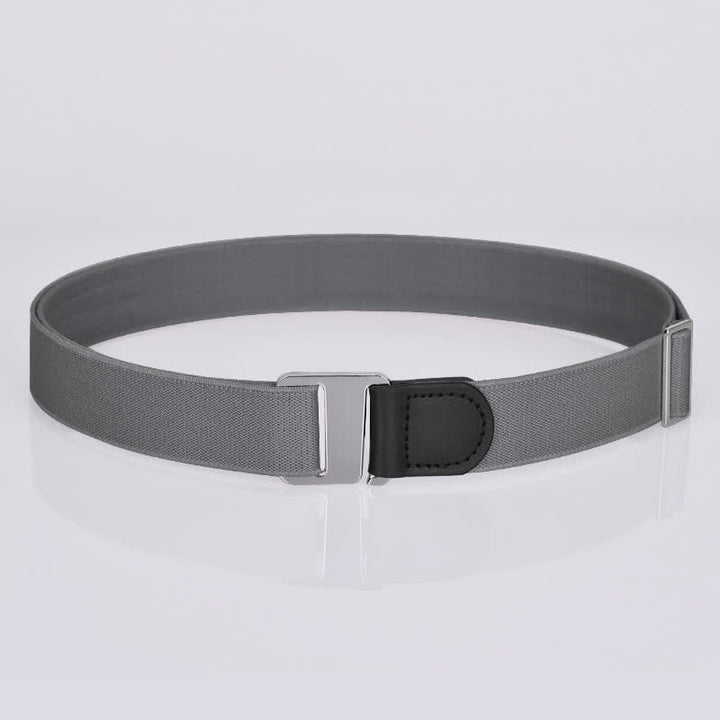 Men's Adjustable Elastic Shirt Stay Invisible Belt - Style #1 - Gray - image 9