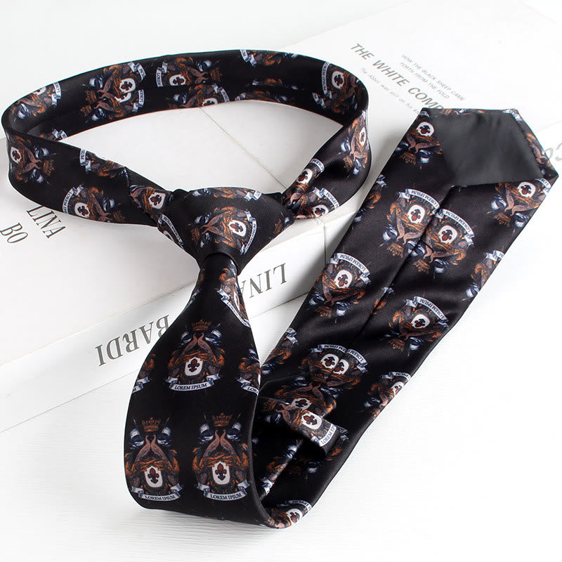 Vintage Cashew & Flower Pattern Men's Hand Necktie - image 5