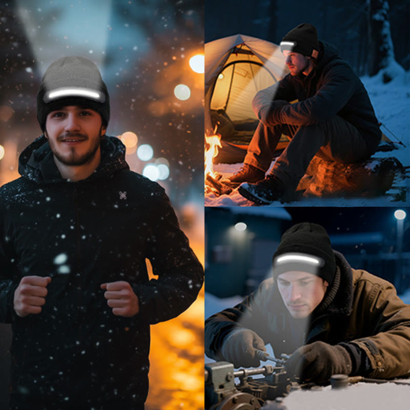 Winter Warm Music Bluetooth Beanie Hat with Lighting - image 4