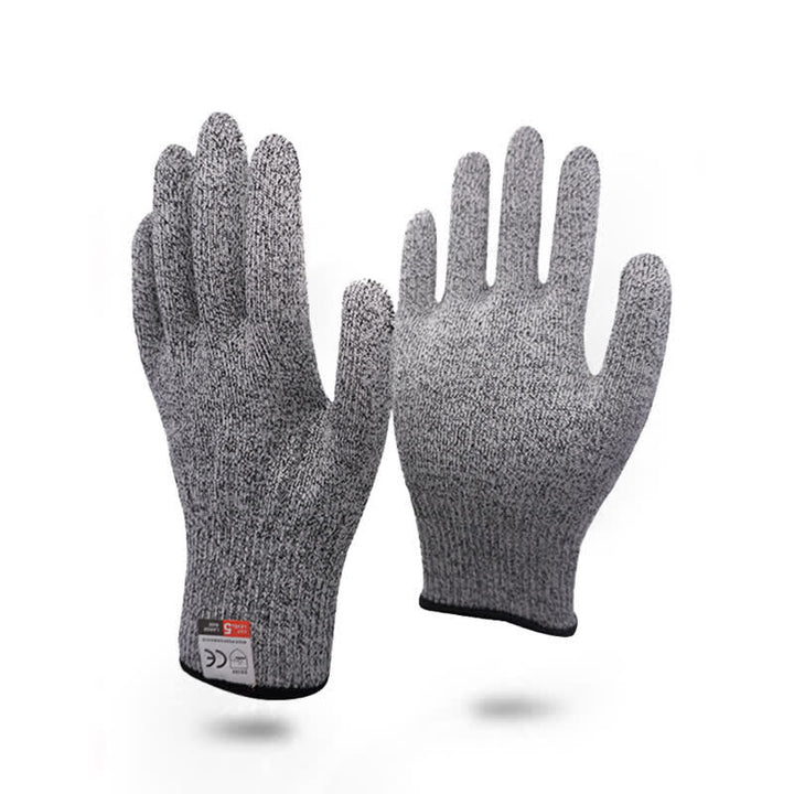 Worker Wear-Resisting Labor Protection Anti-Cutting Gloves - L (Black Edge) - image 11