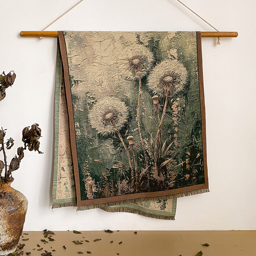 Women's Floral Print Fringed Shawl Scarf - Style #26 - image 26