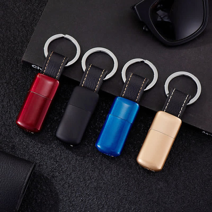 Mini Keychain Pocket-Sized Inflatable Butane Lighter - image 1