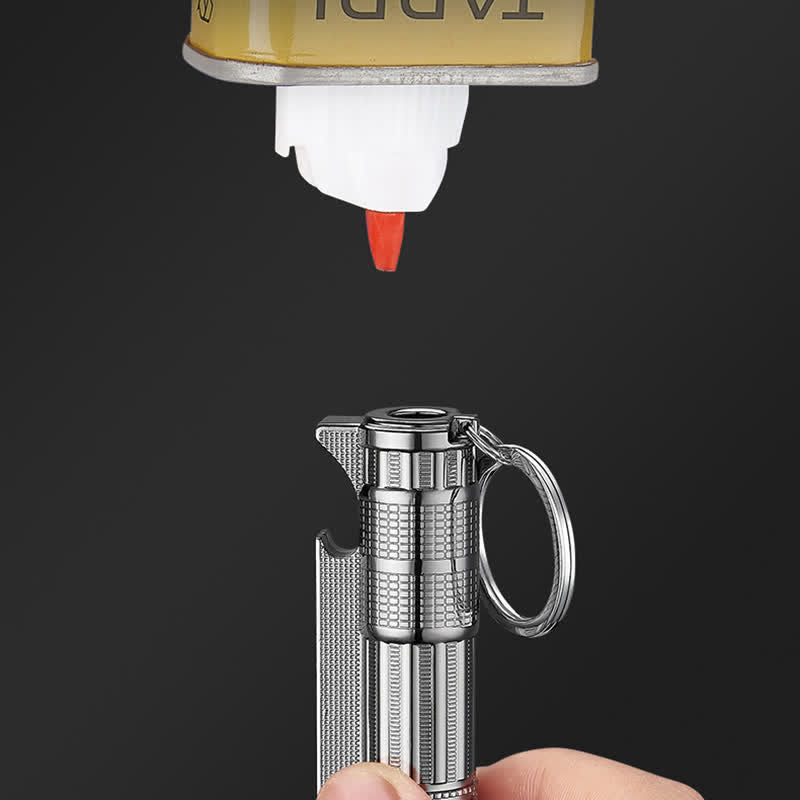 Multifunctional Bottle Opener Matchstick Refillable Oil Lighter - image 7