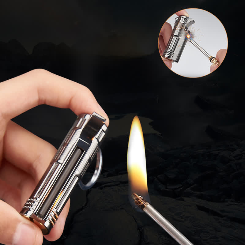 Multifunctional Bottle Opener Matchstick Refillable Oil Lighter - image 3