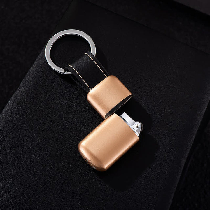 Mini Keychain Pocket-Sized Inflatable Butane Lighter - image 3