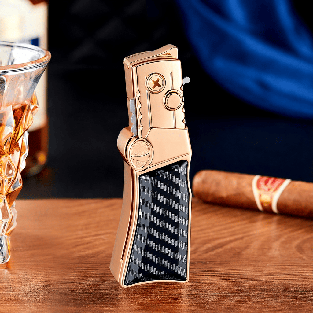 2 In 1 Portable Multifunctional Folding Knife Lighter - Style #7 - image 9