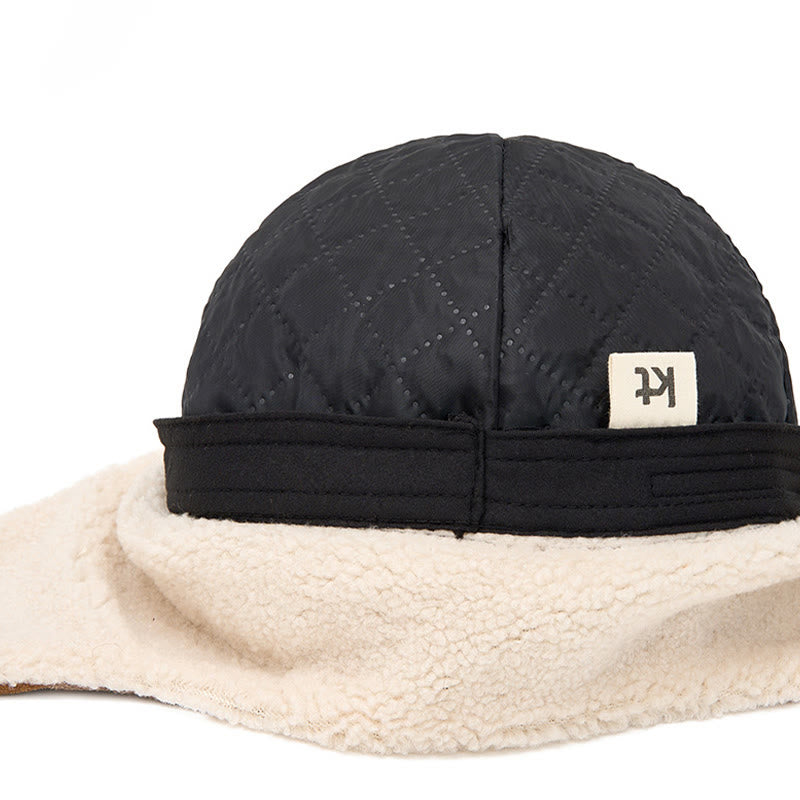 Men's Trendy Cozy Suede Beret Hat With Earmuffs - image 8