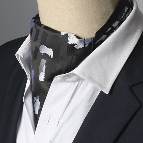 Men's Gorgeous Floral Patterned Suit Cravat - Style #19 - image 18
