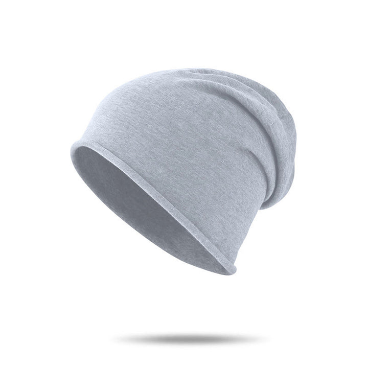 Women's Soft Multi-Color Cozy Slouchy Knitted Warm Winter Knitted Hat - Light Grey - M (22 1/2"-22 7/8") - image 4