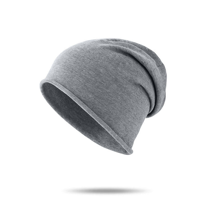 Women's Soft Multi-Color Cozy Slouchy Knitted Warm Winter Knitted Hat - Dark Grey - M (22 1/2"-22 7/8") - image 5